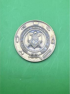 Freemason 1.5” Coin - Special Meeting Chester Lodge 236 - Hershey PA 12/27/1983